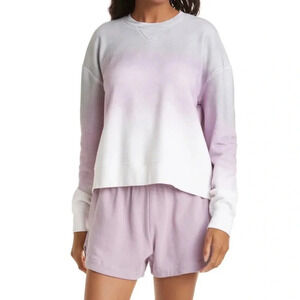 ATM Anthony Thomas Melillo French Terry Sweatshirt Grey-Lavender-Chalk